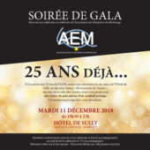 Les 25 ans de l'AEM